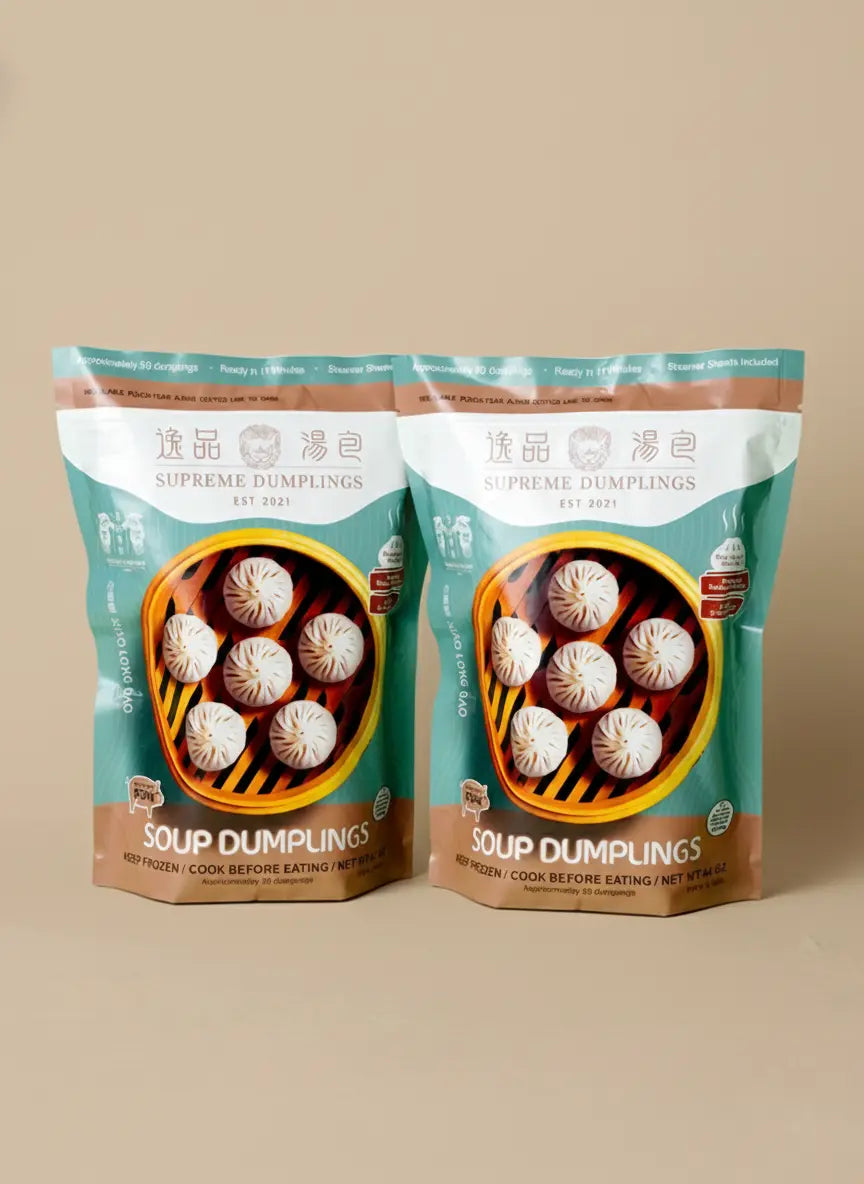 PORK SOUP DUMPLINGS - DOUBLE SET (100 pcs)