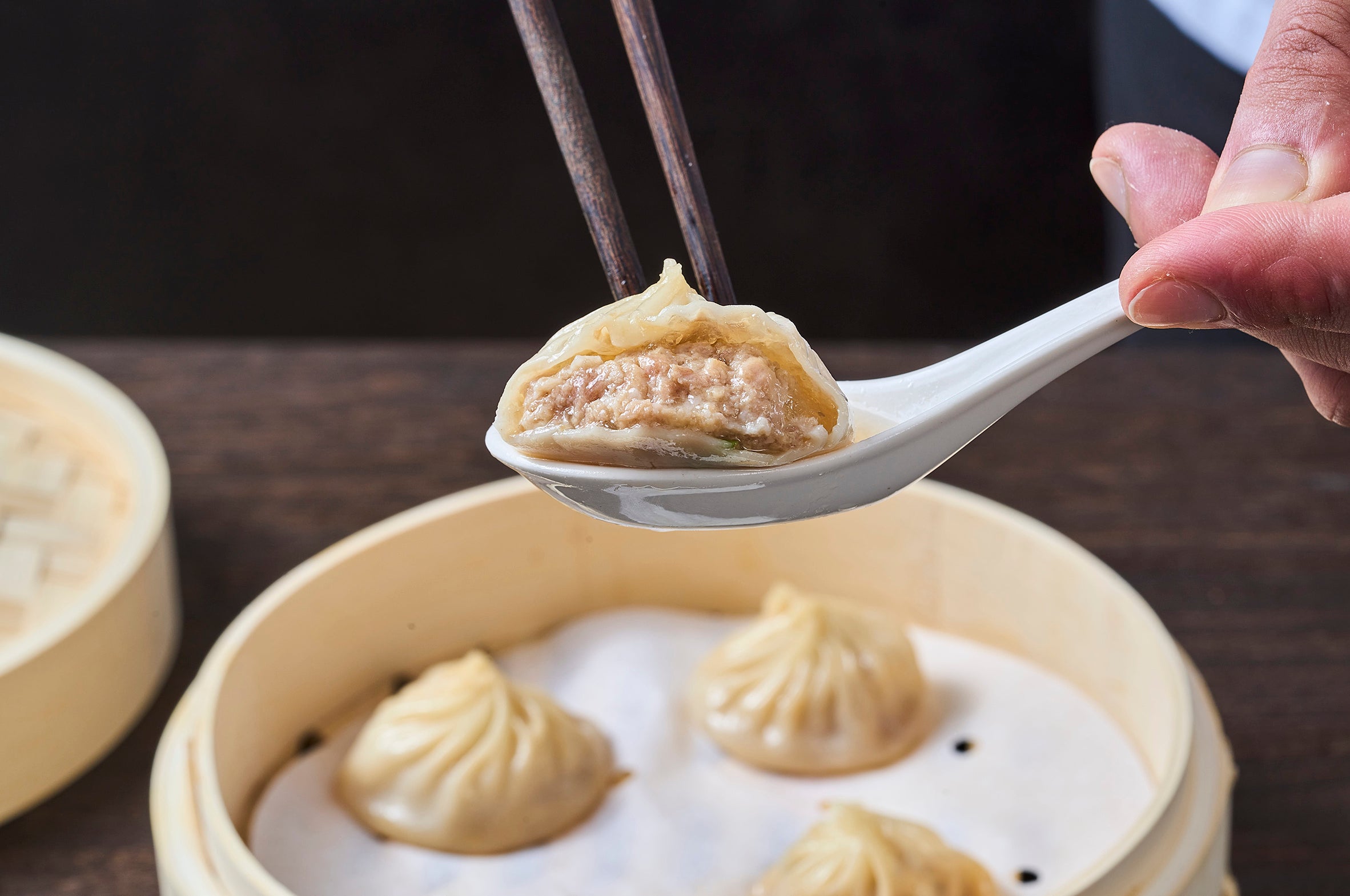 PORK SOUP DUMPLINGS - TRIPLE  SET (150 pcs)