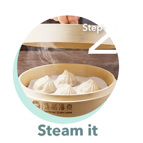 Steaming Supreme Dumplings to perfection at home