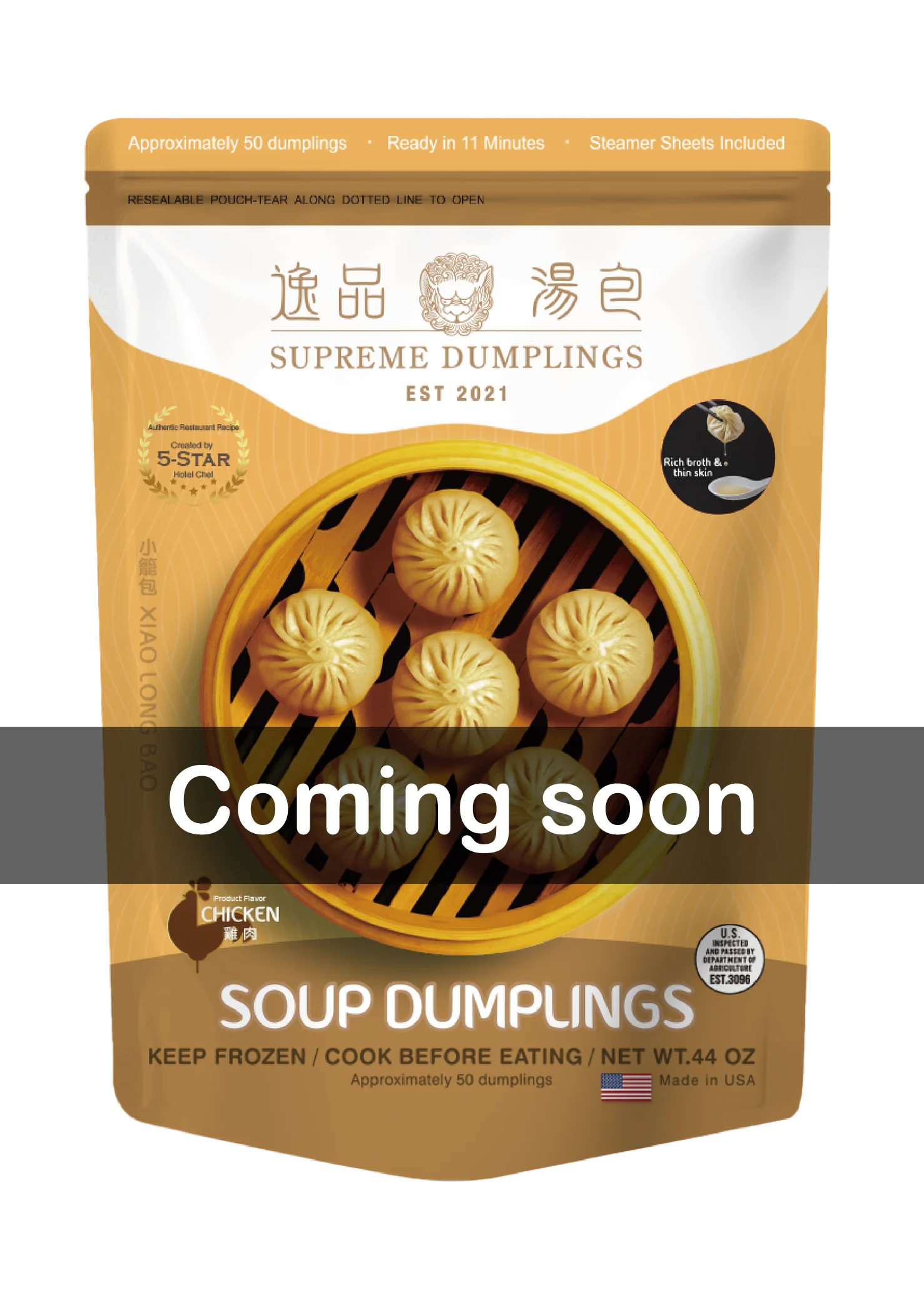 A refined Taiwanese poultry blend developed by our expert chef team for a light yet flavorful dining experience.